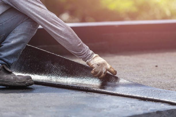 Professional Crawl Space Encapsulation technician working in Worthington, OH